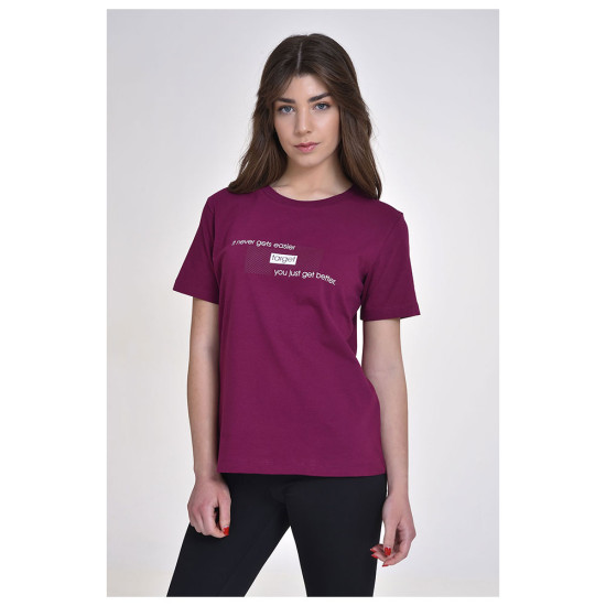 Target Γυναικεία κοντομάνικη μπλούζα T-Shirt Single Jersey "Better" Target Γυναικεία κοντομάνικη μπλούζα T-Shirt Single Jersey "Better"